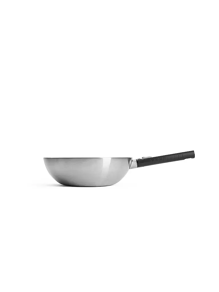 WOLL | Wok LOGIC STEEL 30cm/4,9l Inox | Argent