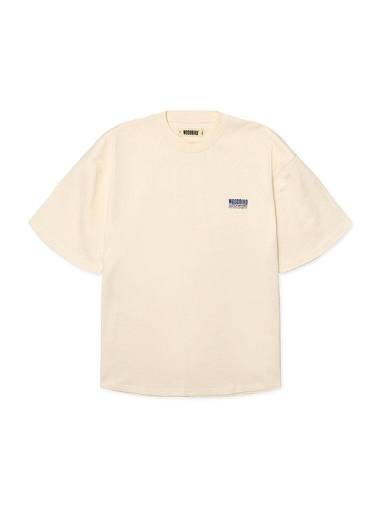 Woodbird T-shirt crème S