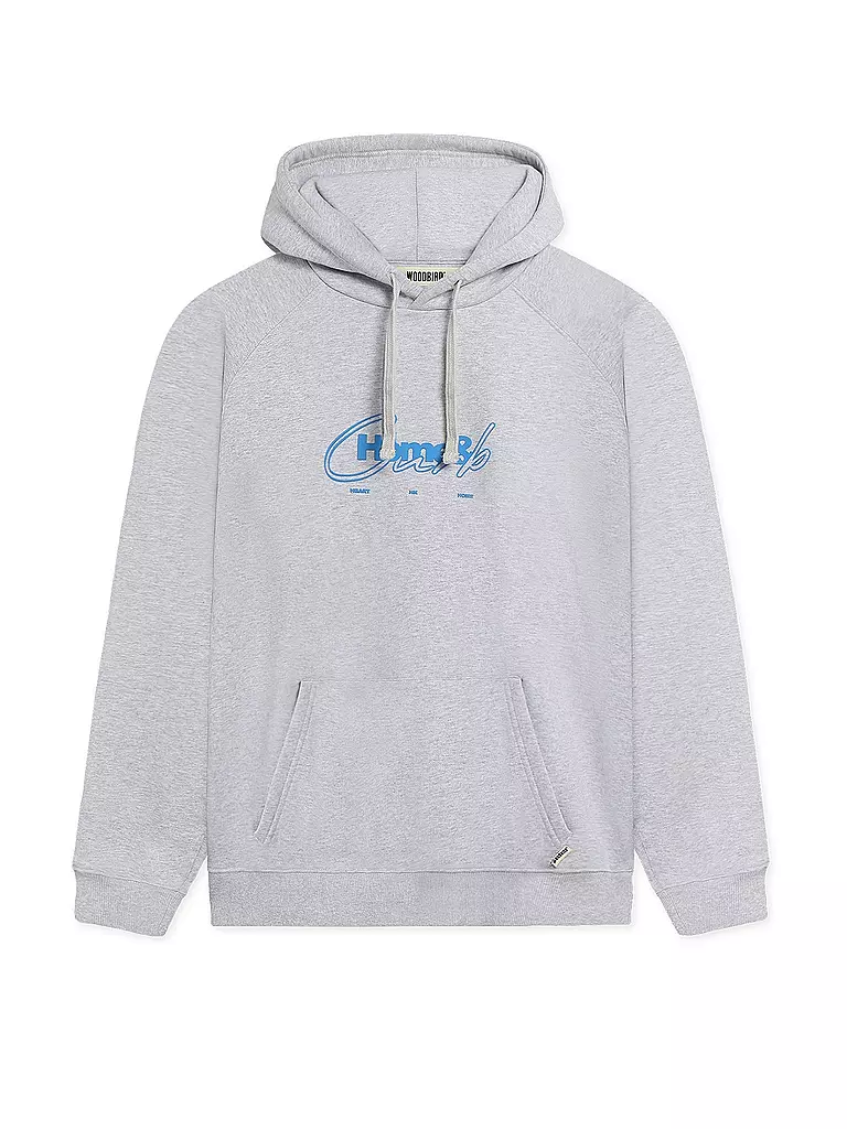 WOODBIRD | Kapuzensweater - Hoodie WBPAW CURB | hellgrau