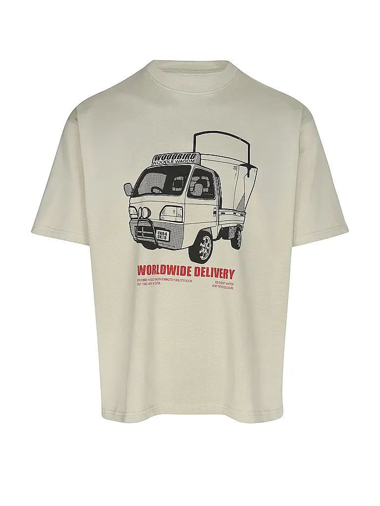 WOODBIRD | Nom du produit: T-Shirt WBBAINE | Beige