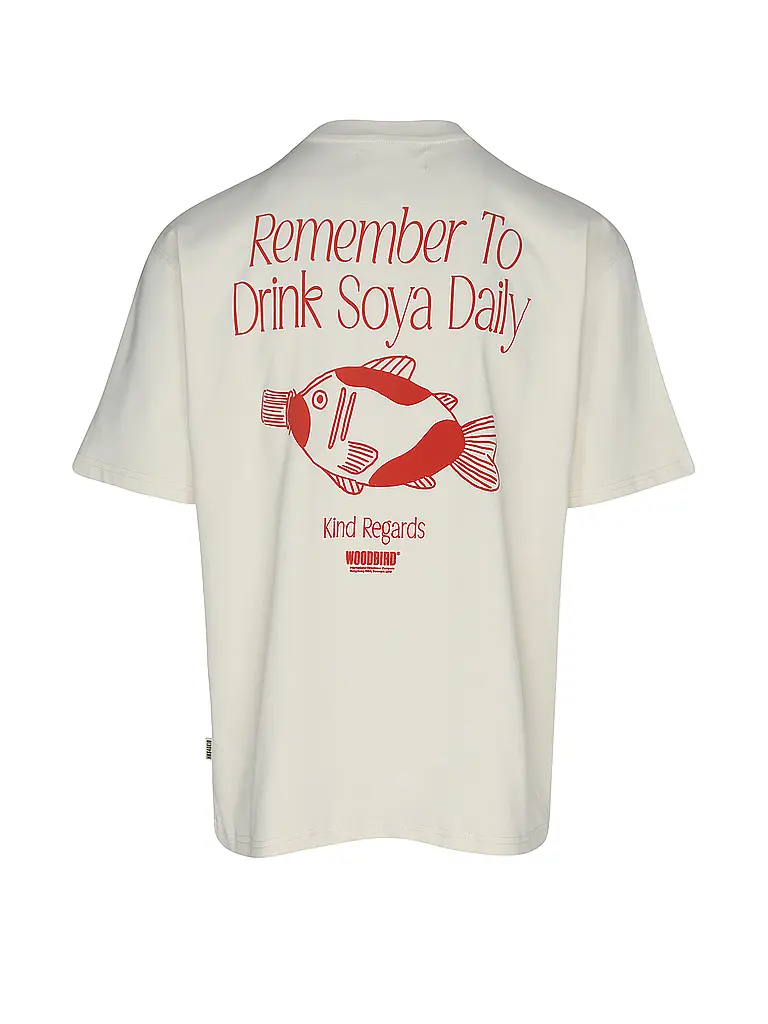 WOODBIRD | Nom du produit: T-Shirt WBBAINE | Crème