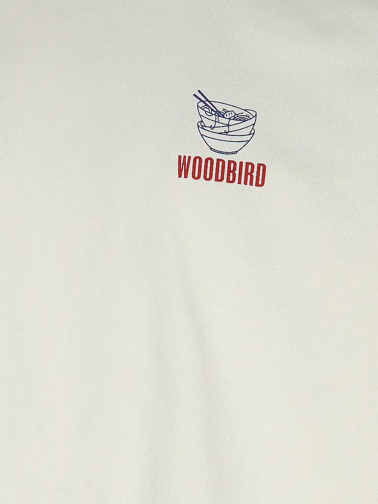 WOODBIRD | Nom du produit : T-Shirt WBBAINE | Crème