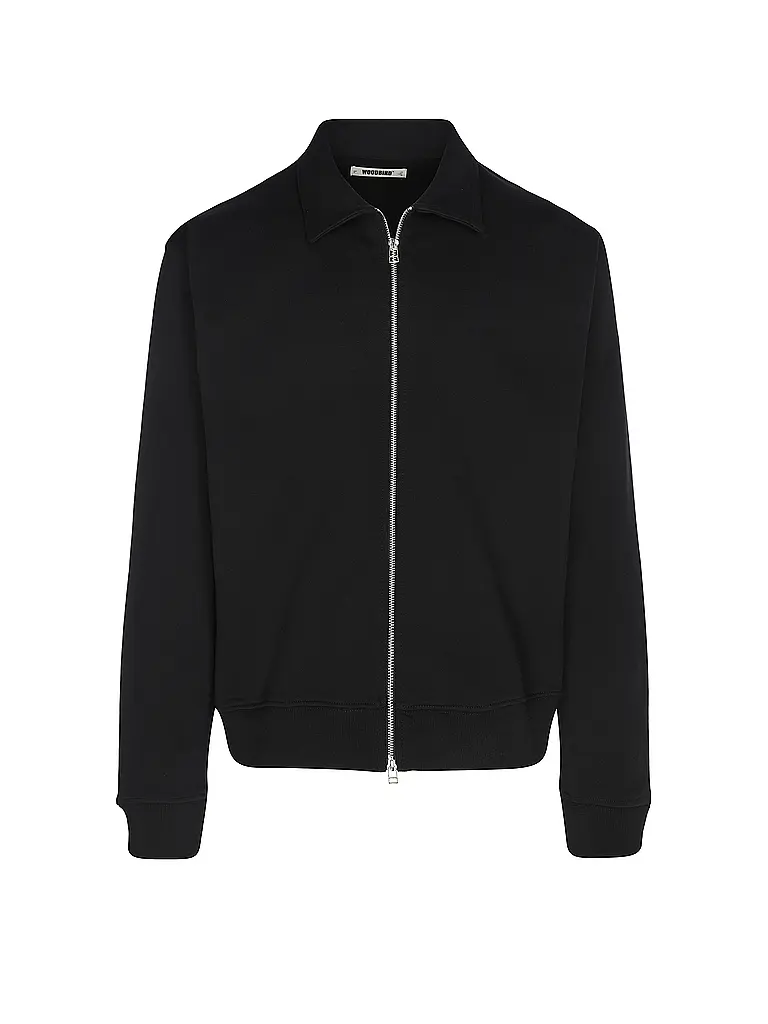 WOODBIRD | Sweatjacke WBTOM | schwarz