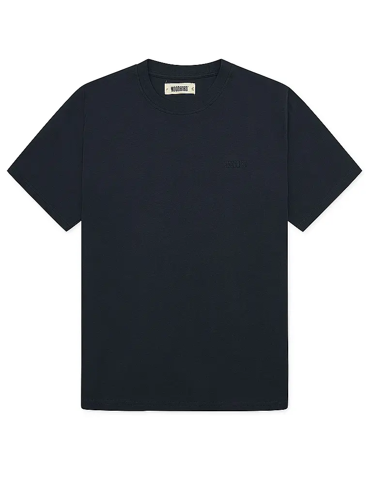 WOODBIRD | T-Shirt WBBAINE | dunkelblau