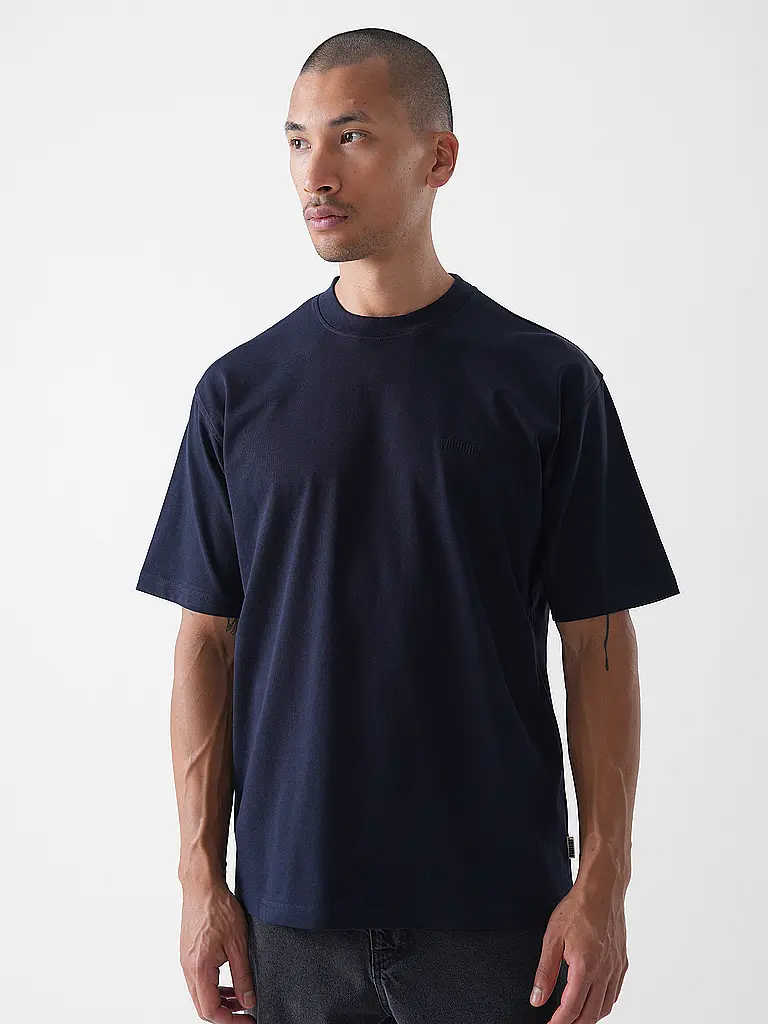 WOODBIRD | T-Shirt WBBAINE | dunkelblau