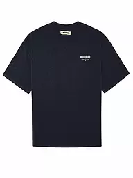 WOODBIRD | T-Shirt WBBEAM PHO | Bleu foncé