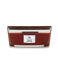 WOODWICK | Bougie Ellipse Mèche Crépitante 454g Crisom Berries | Rouge foncé