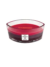 WOODWICK | Ellipsenkerze Knisterdocht 454g Triology Sun-Ripened Berries | Rouge foncé