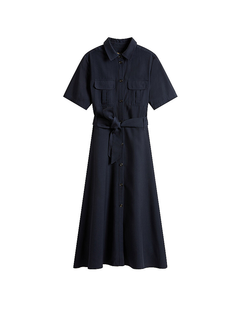 Woolrich Maxi robe bleu marine S