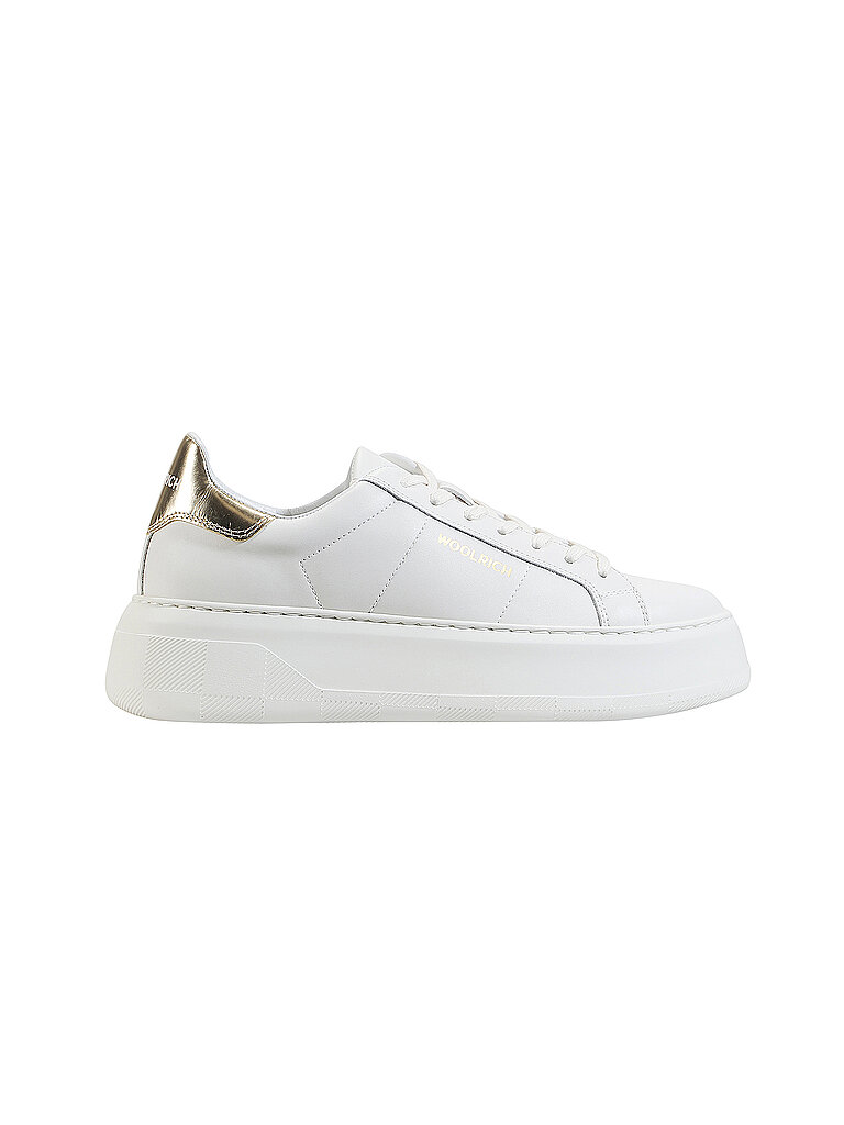 Sneaker CALF LAMINATO blanc 38
