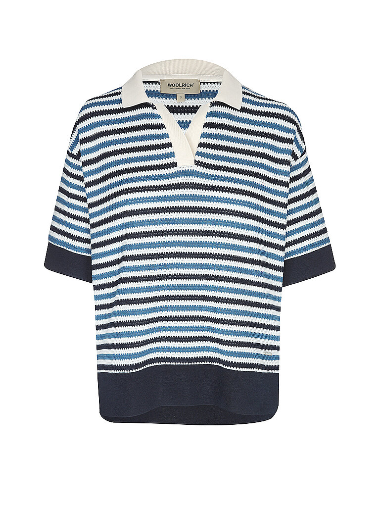 Woolrich Poloshirt bleu marine S