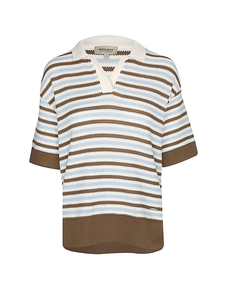 Poloshirt marron clair XS