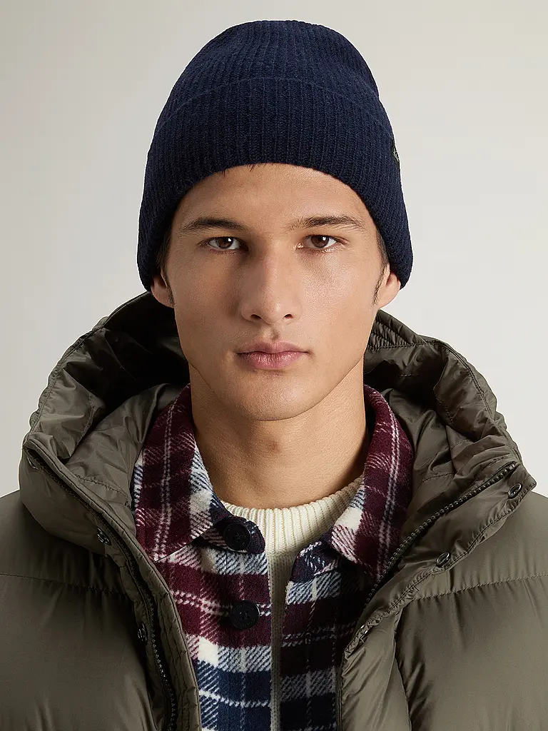 WOOLRICH | Bonnet | blau
