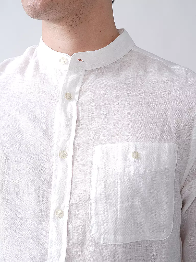 WOOLRICH | Chemise en lin coupe classique | 