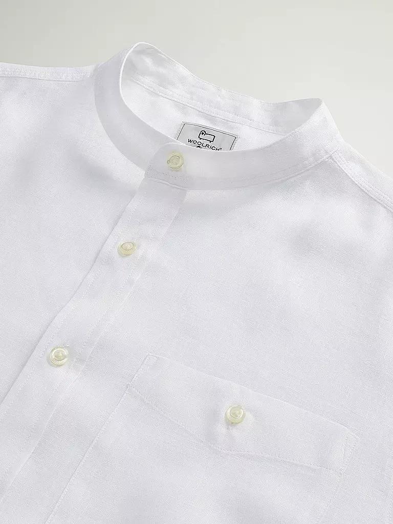 WOOLRICH | Chemise en lin coupe classique | 