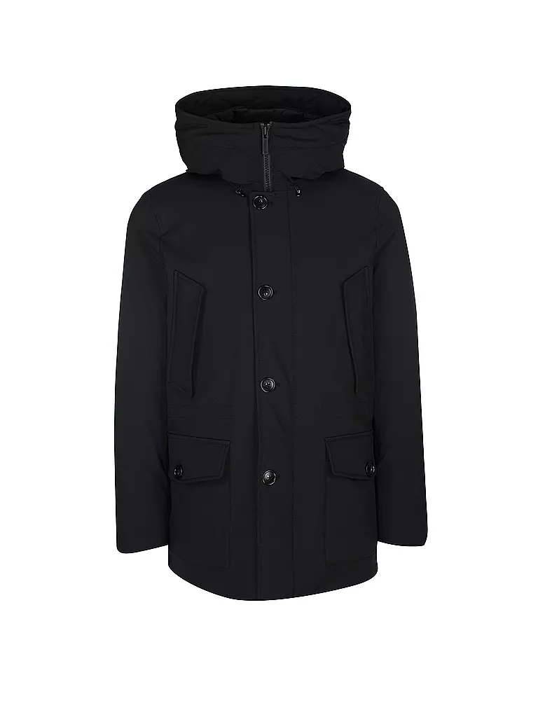 WOOLRICH | Daunenparka Regular Fit Arctic Stretch | Noir