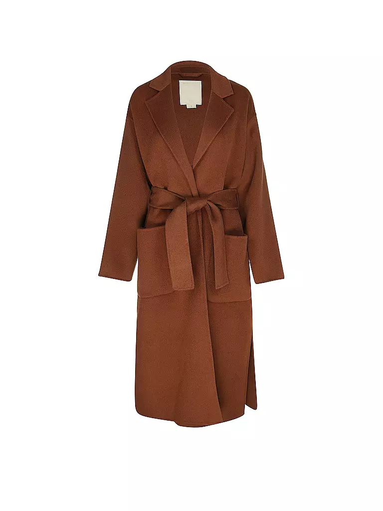 WOOLRICH | Manteau en laine | Marron