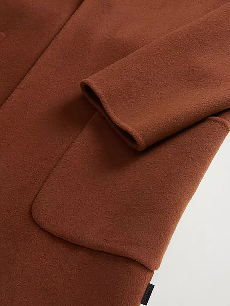 WOOLRICH | Manteau en laine | Marron