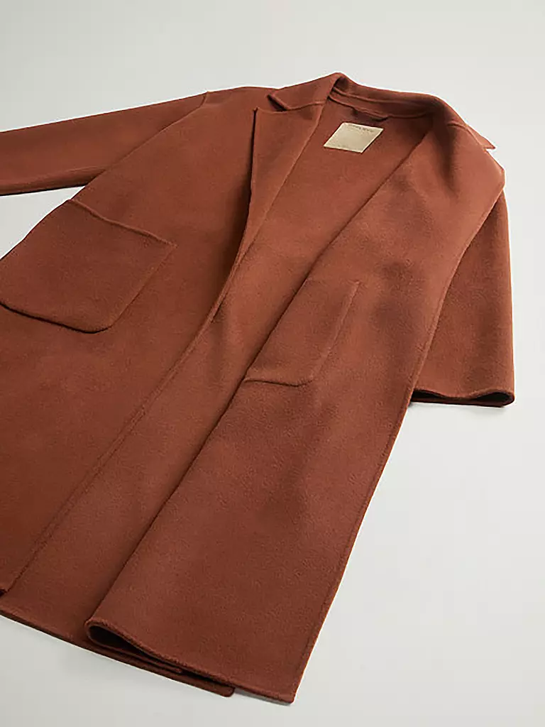 WOOLRICH | Manteau en laine | Marron
