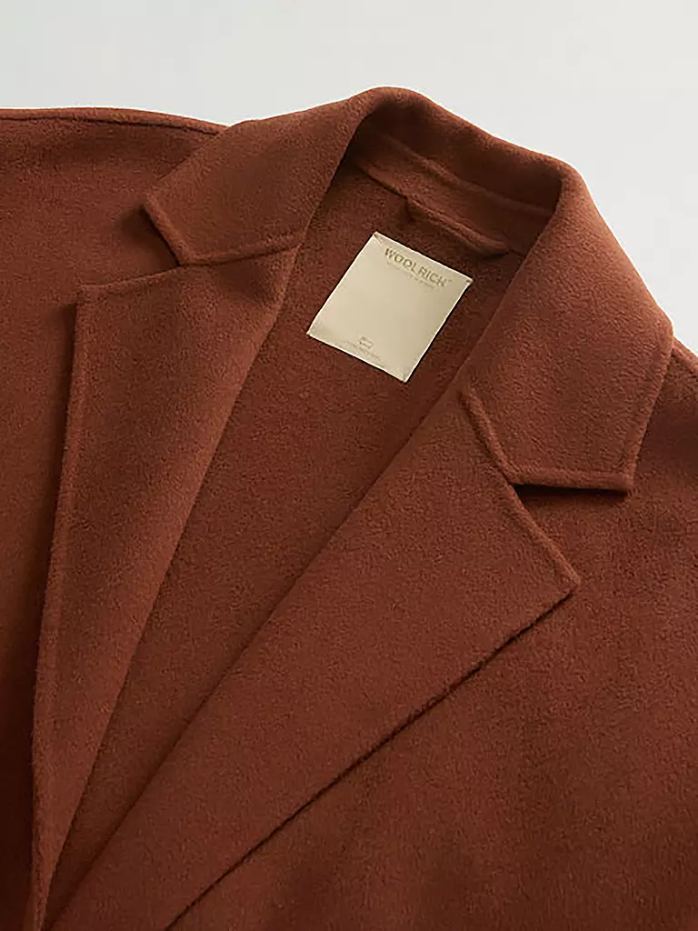 WOOLRICH | Manteau en laine | Marron