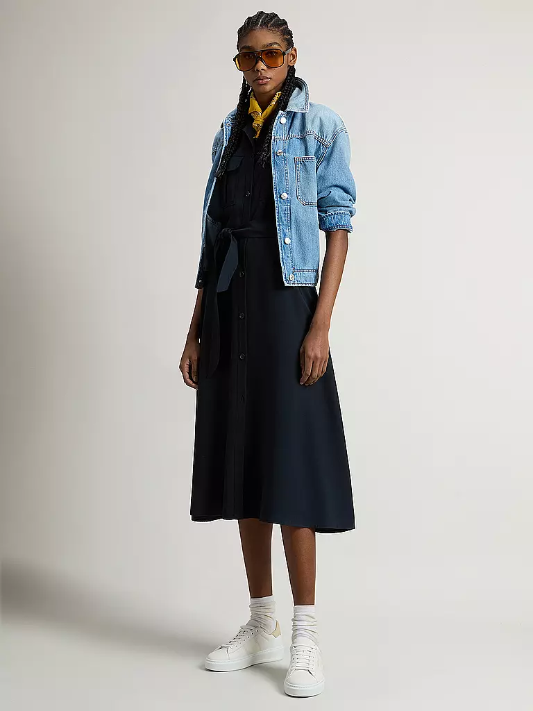 WOOLRICH | Maxi robe | dunkelblau