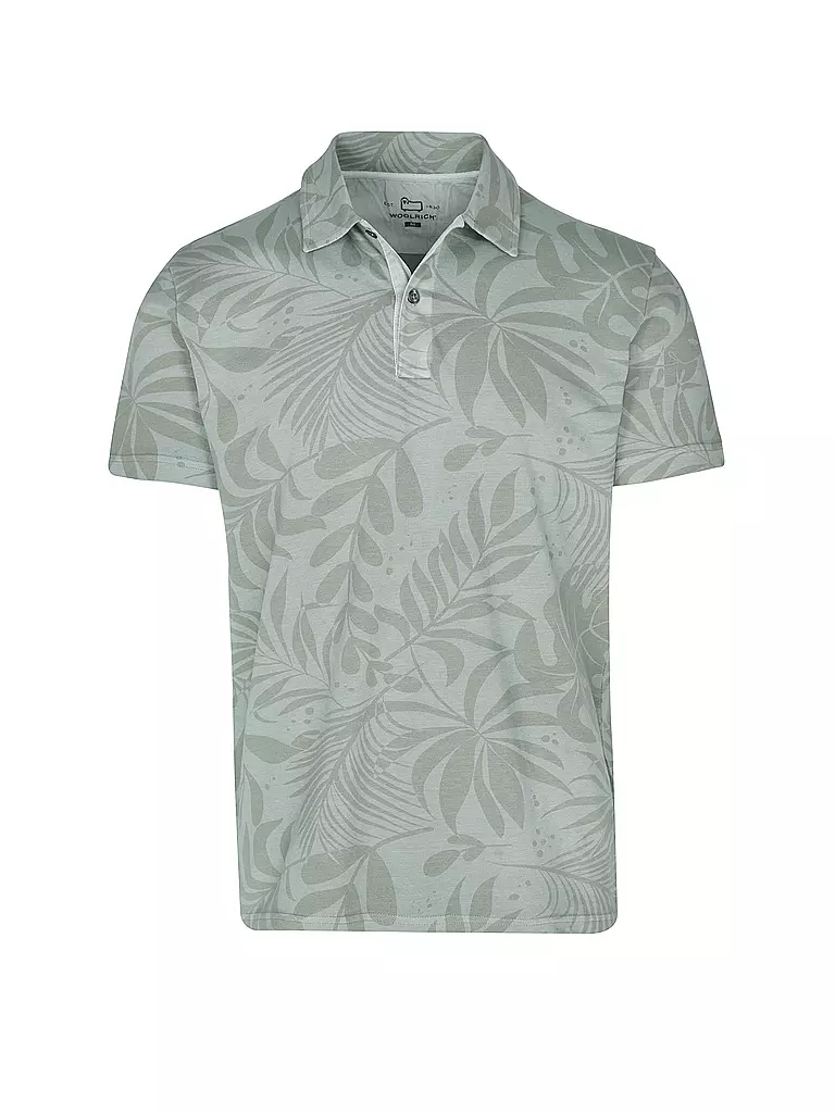 WOOLRICH | Polo | hellgrün