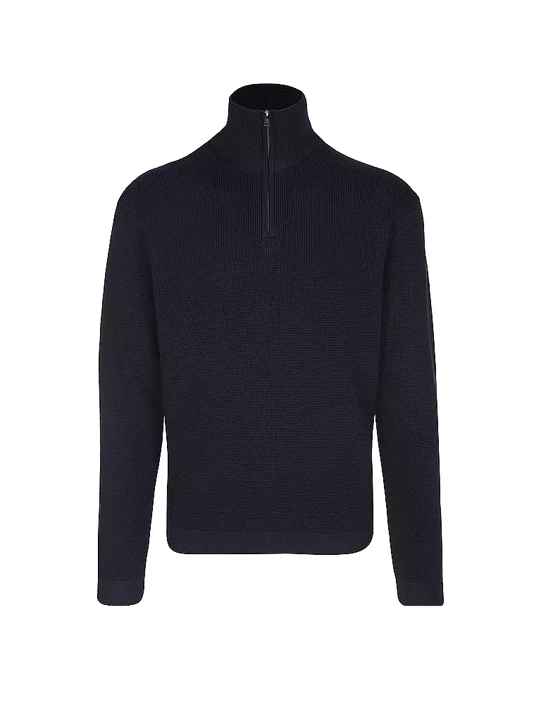 WOOLRICH | Troyer Pullover | Bleu