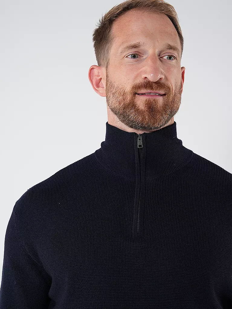 WOOLRICH | Troyer Pullover | Bleu