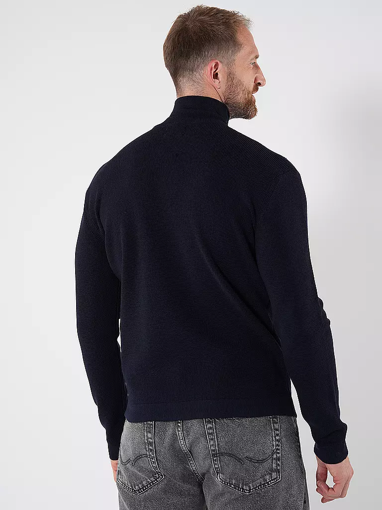 WOOLRICH | Troyer Pullover | Bleu
