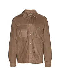 WOOLRICH | Veste en cuir ALASKAN | Camel