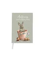 WRENDALE | Carnet d'adresses Le pot de fleurs | Vert clair