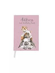 WRENDALE | Carnet d'adresses Piggy in the Middle | Rose