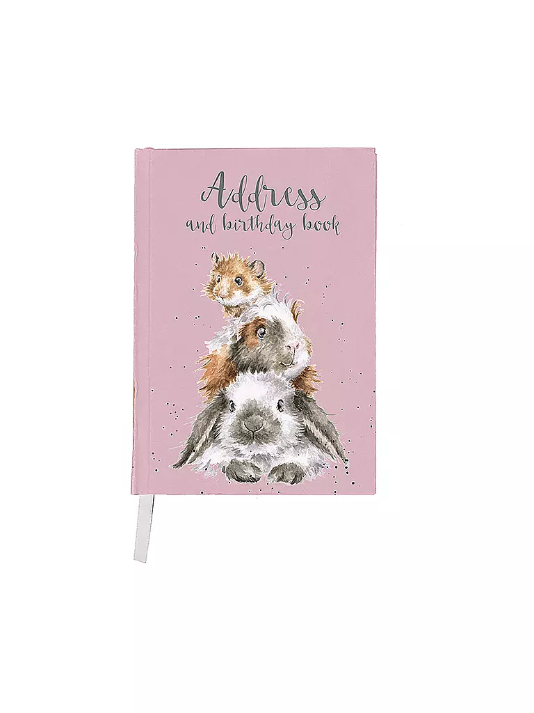 WRENDALE | Carnet d'adresses Piggy in the Middle | Rose