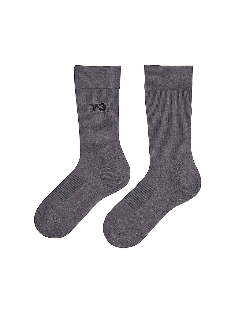 Y-3 Chaussettes granit noir M
