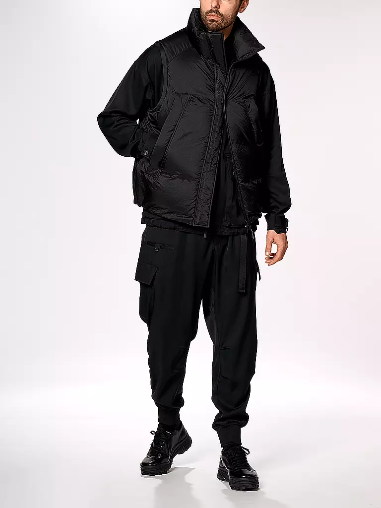 Y-3 | Gilet matelassé en duvet | schwarz