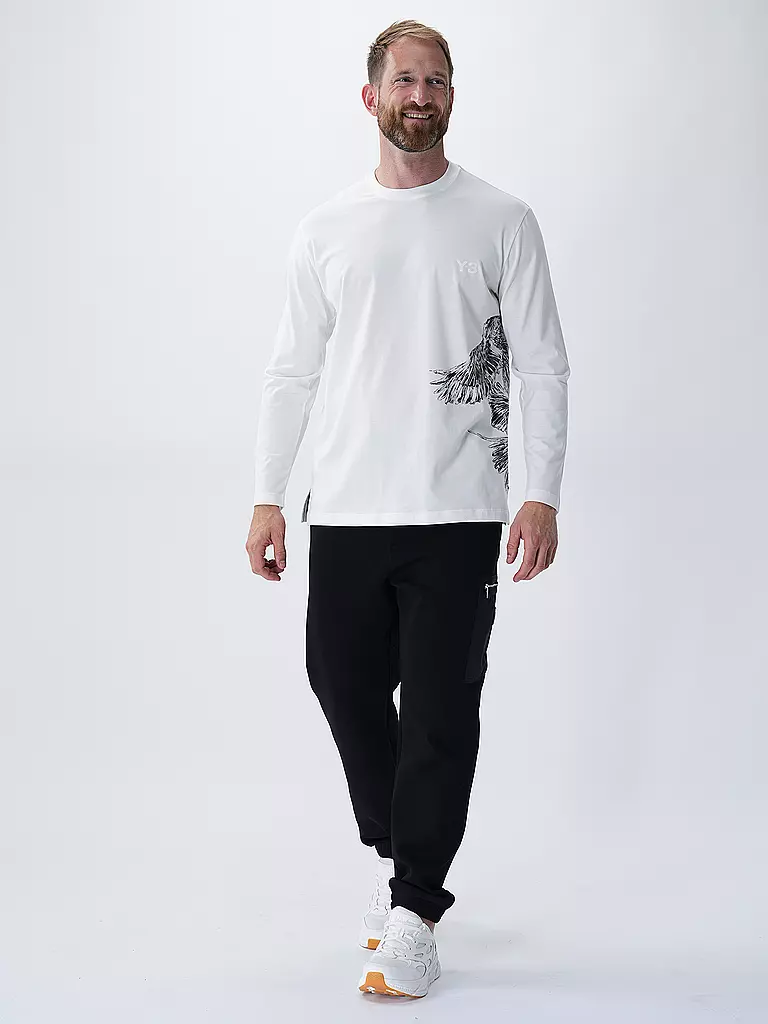 Y-3 | Langarmshirt  | Blanc
