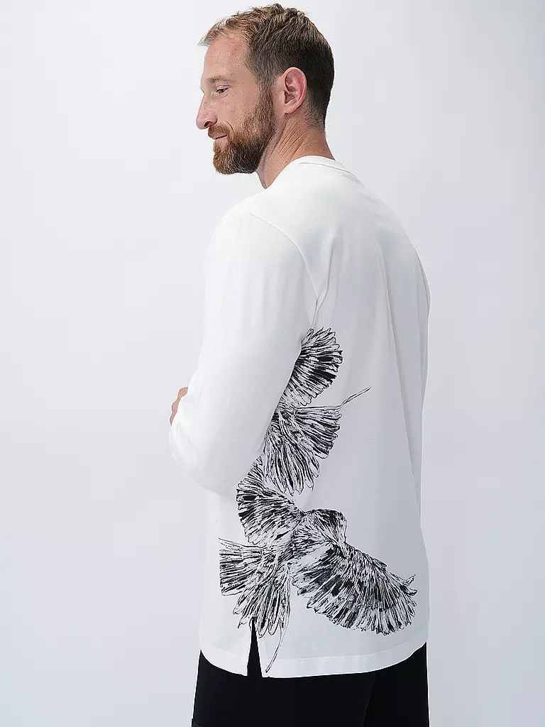 Y-3 | Langarmshirt  | Blanc