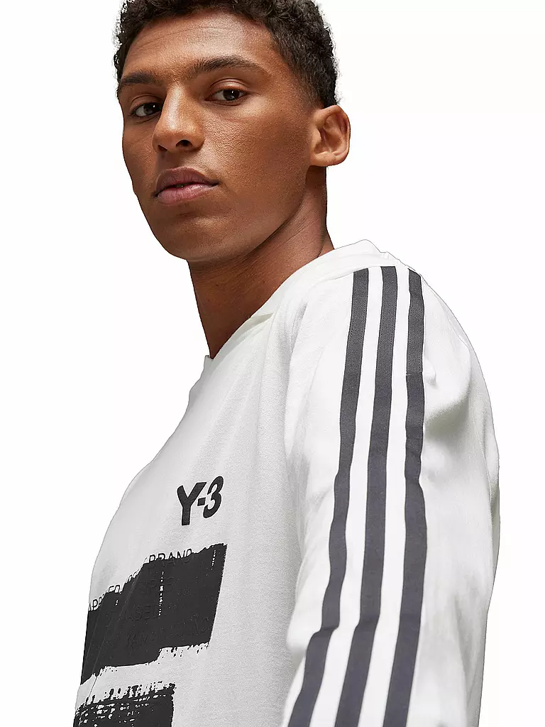 Y-3 | Langarmshirt | Blanc