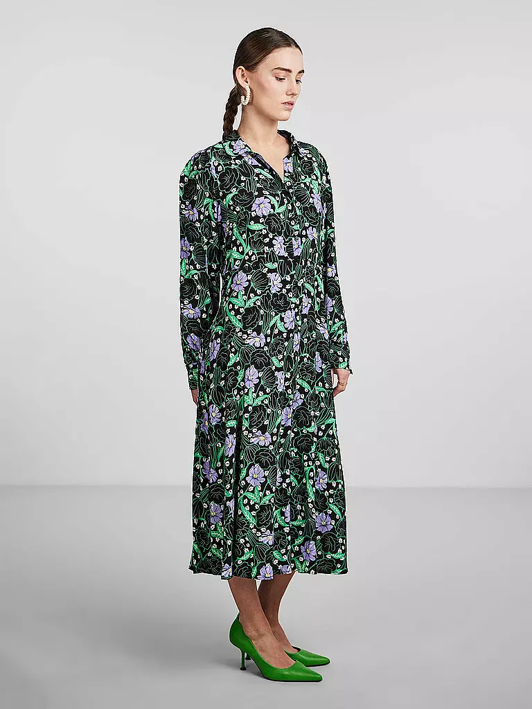 YAS | Hemdblusenkleid YASKATYRA | Multicolore