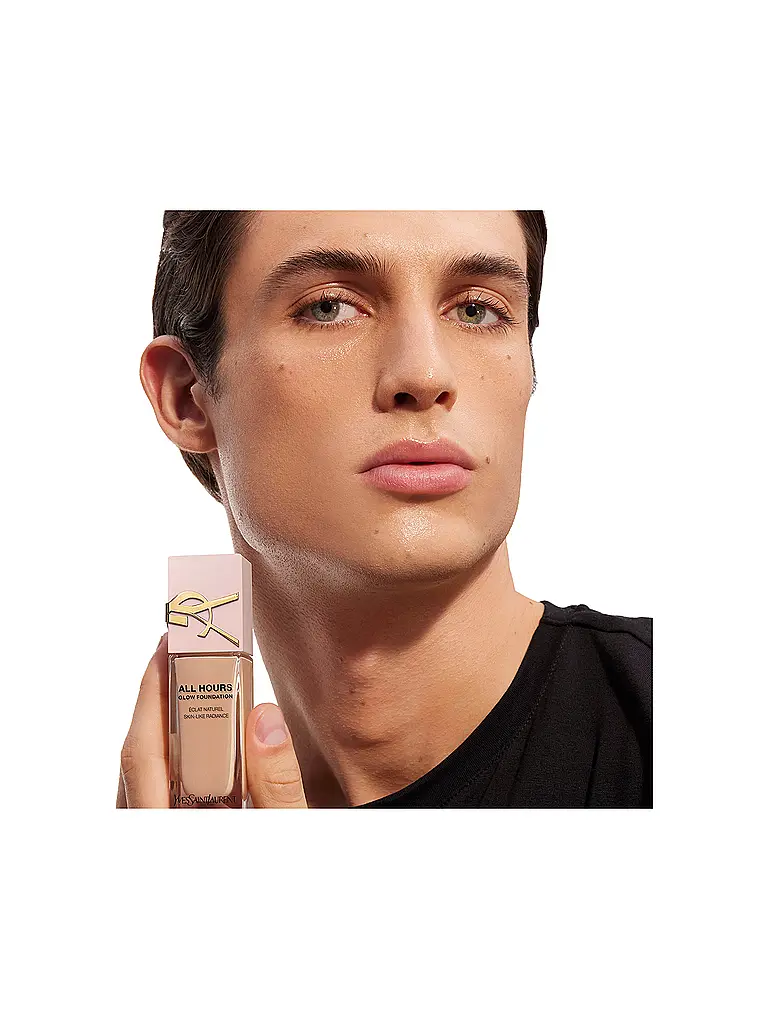 YVES SAINT LAURENT | All Hours Glow Foundation MN5 | Marron clair