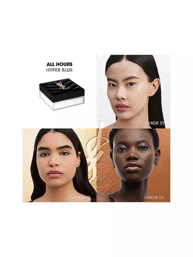YVES SAINT LAURENT | All Hours Hyper Blur Poudre Libre 03 | hellbraun