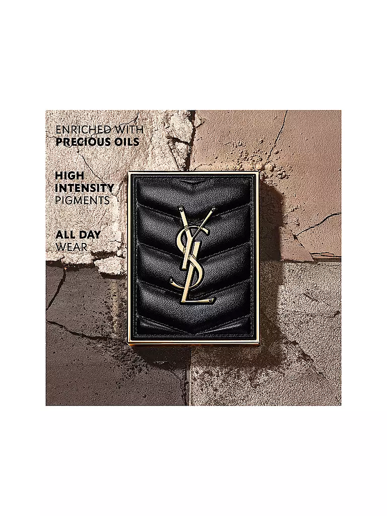 YVES SAINT LAURENT | Couture Mini Clutch Palette d'Ombres à Paupières (720 Captivating Dunes) | Marron