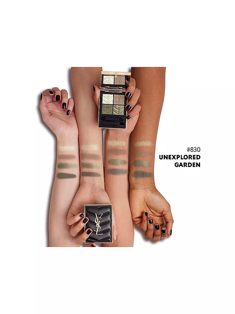 YVES SAINT LAURENT | Couture Mini Clutch Palette d'Ombres à Paupières (830 Unexplored Garden) | olive
