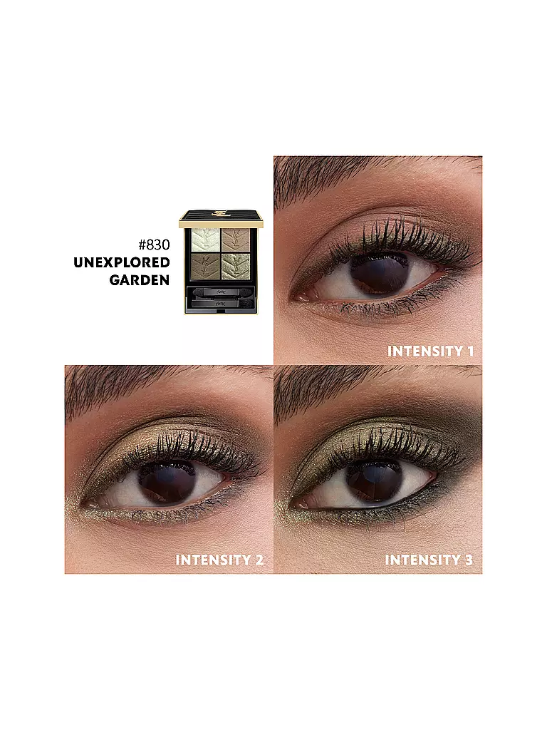 YVES SAINT LAURENT | Couture Mini Clutch Palette d'Ombres à Paupières (830 Unexplored Garden) | olive