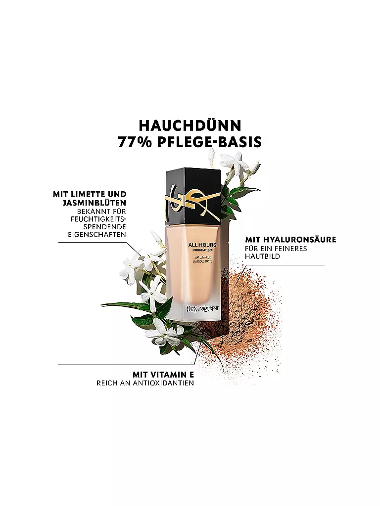YVES SAINT LAURENT | Encre de Peau - All Hours Foundation (LN4) | camel