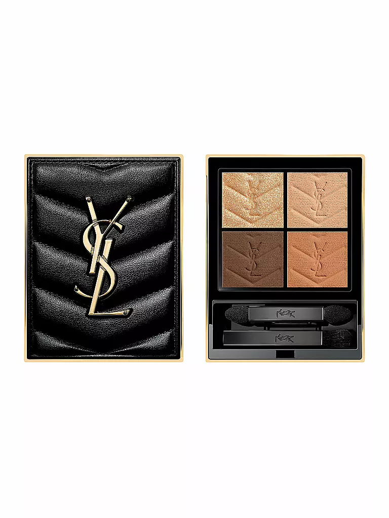 YVES SAINT LAURENT | Lidschatten - COUTURE MINI CLUTCH Palette de fards à paupières (N°3) | hellbraun
