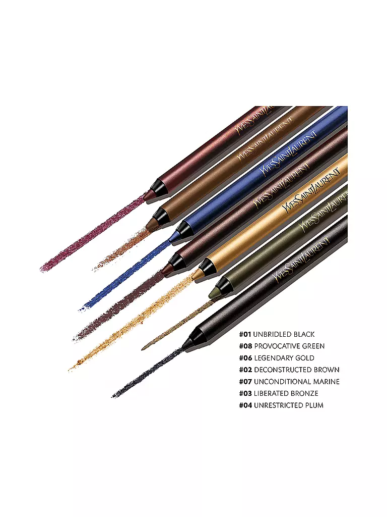 YVES SAINT LAURENT | Lines Liberated Eyeliner Pencil 08 | dunkelgrün