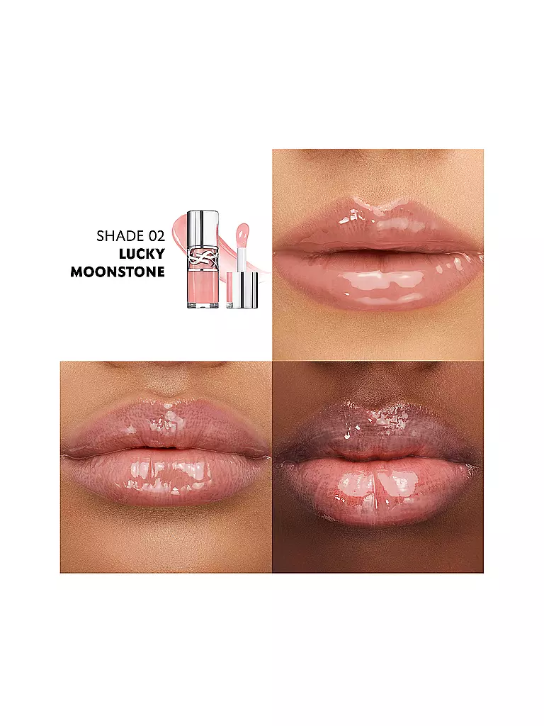 YVES SAINT LAURENT | Loveshine Plumping Lip Oil Gloss (2 Lucky Moonstone) | 