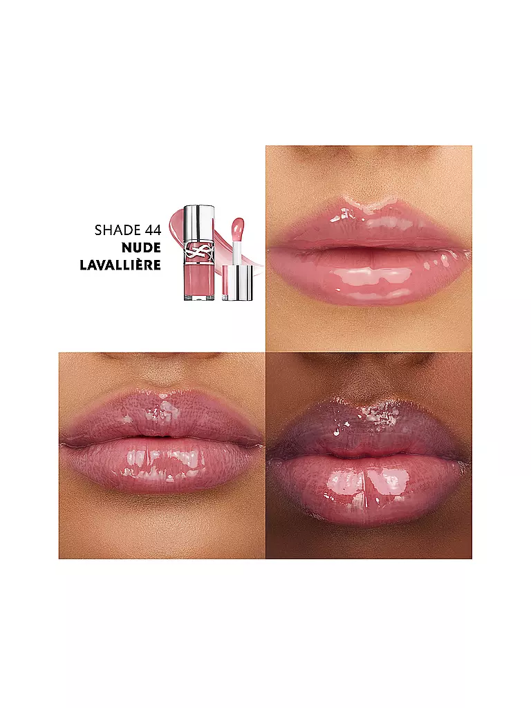 YVES SAINT LAURENT | Loveshine Plumping Lip Oil Gloss (44 Nude Moonstone) | rosa