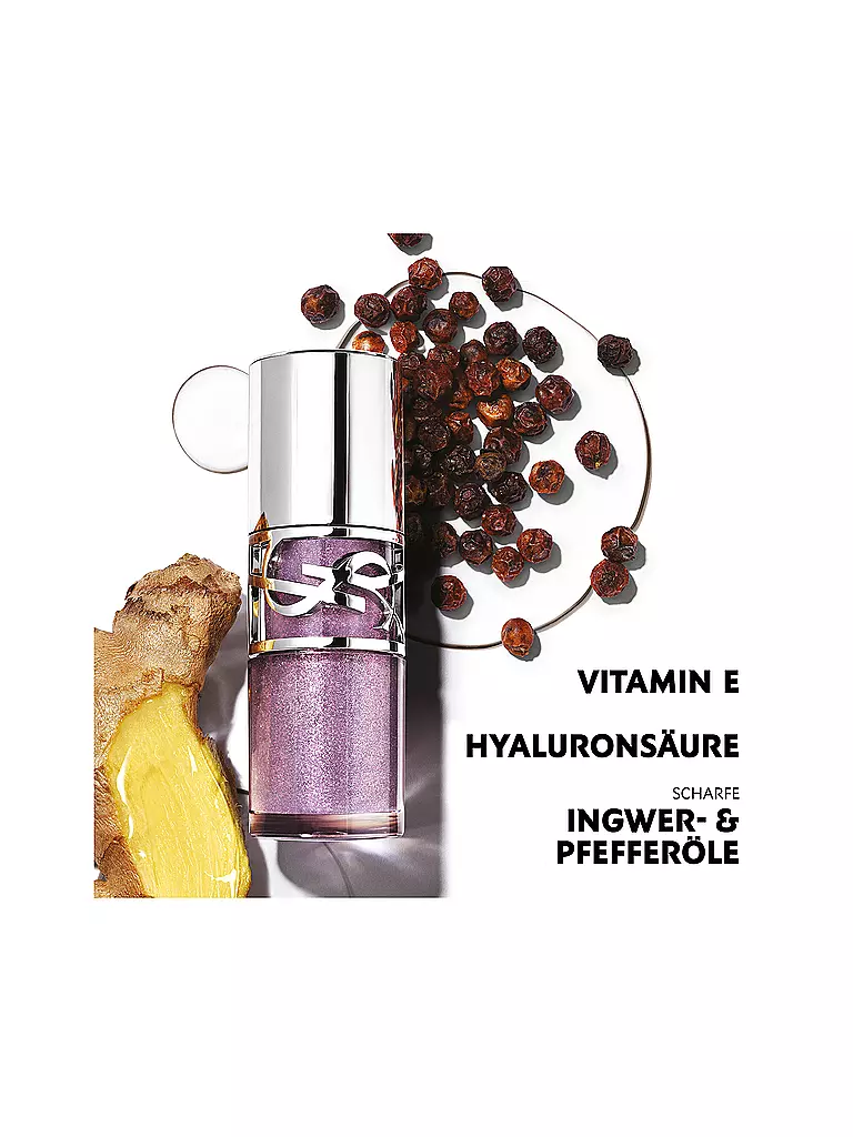 YVES SAINT LAURENT | Loveshine Plumping Lip Oil Gloss (44 Nude Moonstone) | rosa